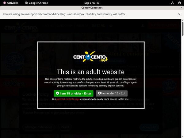 Accounts To Centoxcento