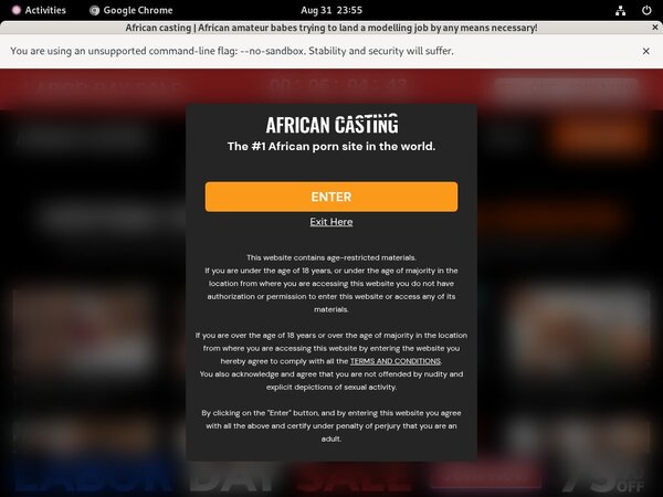 Africancasting Discount Account