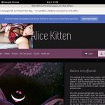 Alice Kitten Discount Cheapest