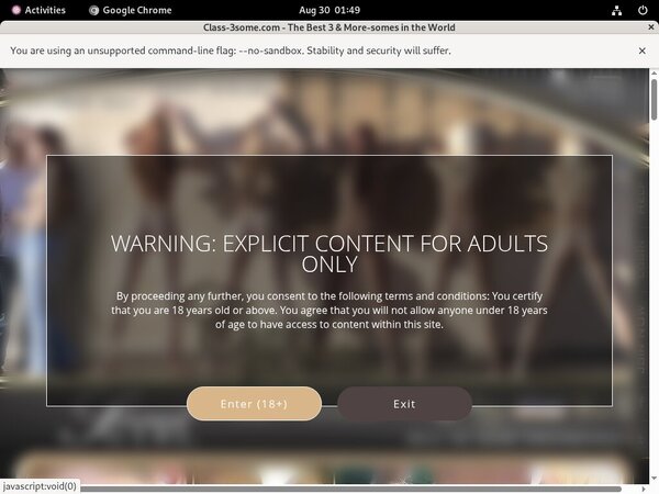Class-3some.com Free Account Password
