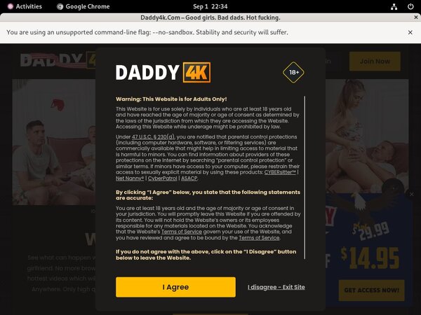 Daddy 4k Free Trial Offer