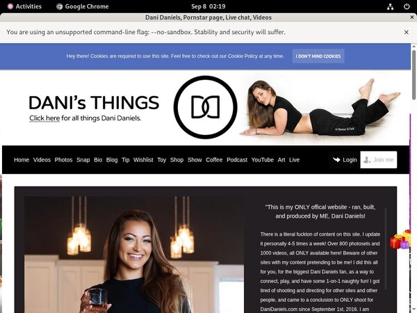 Dani Daniels Alternative Payment