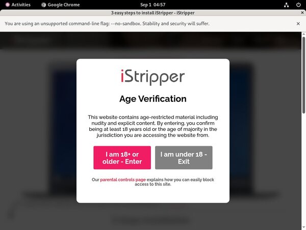 Discount Istripper Account