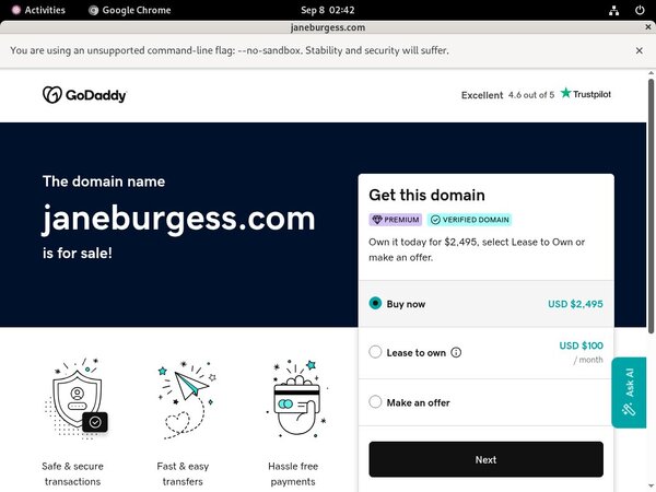 Discount Janeburgess.com Sign Up