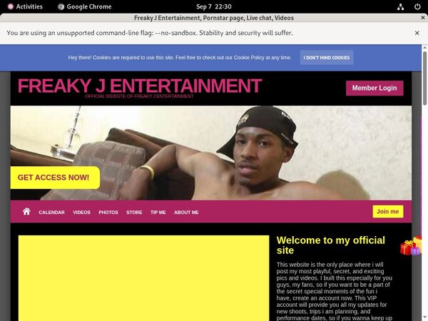 Freaky J Entertainment Cuentas Gratis