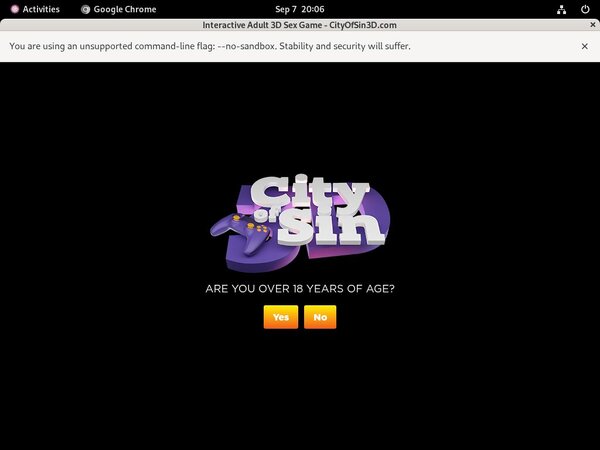 Free City Of Sin 3D Accounts And Passwords