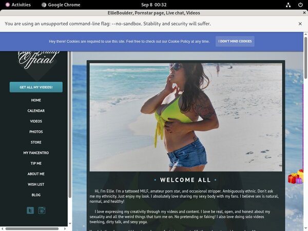 Free EllieBoulder Videos