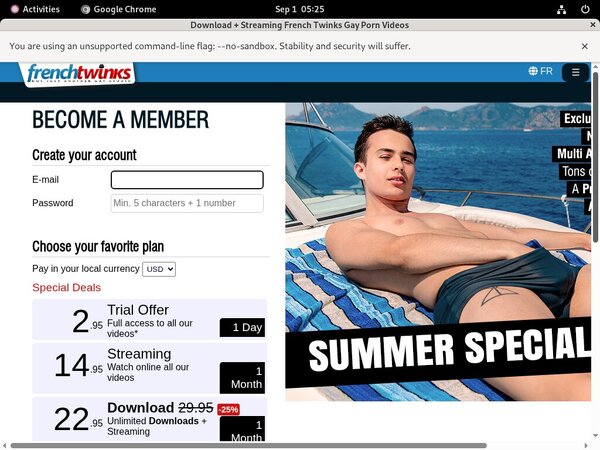 French-twinks.com With No Credit Card