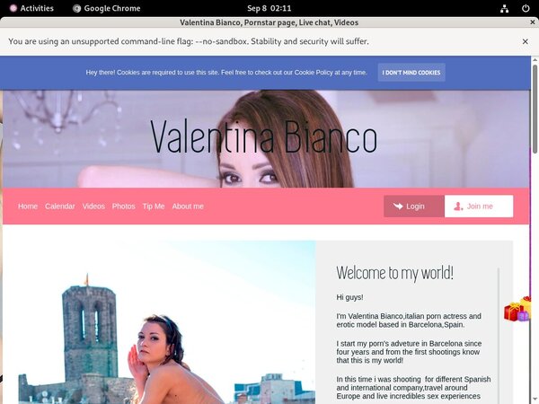 Get Free Valentinabiancox.com Membership
