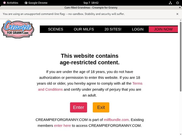 Grannyforcreampie Login Account