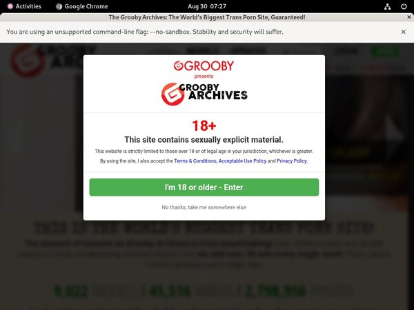 Grooby-archives.com With Canadian Dollars