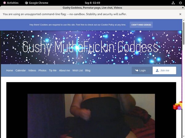 Gushy Goddess Gallaries