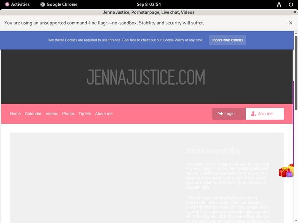 Jenna Justice Trial Account
