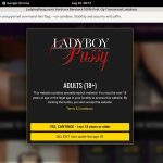 Ladyboy Pussy Movie