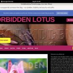 Login Forbiddenlotus