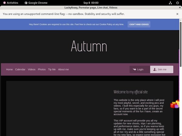 Luckyfoxxy.modelcentro.com Accounts Free