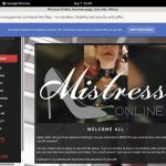 Mistressonline Daily Pass