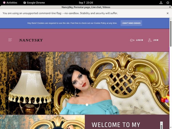 NancySky Username NancySky Username