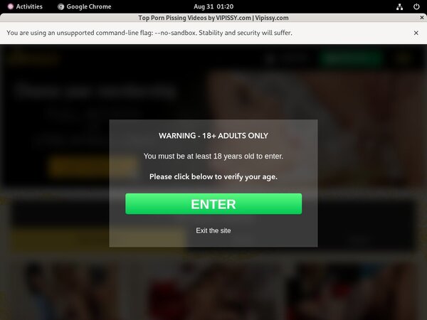 Password Vipissy Free