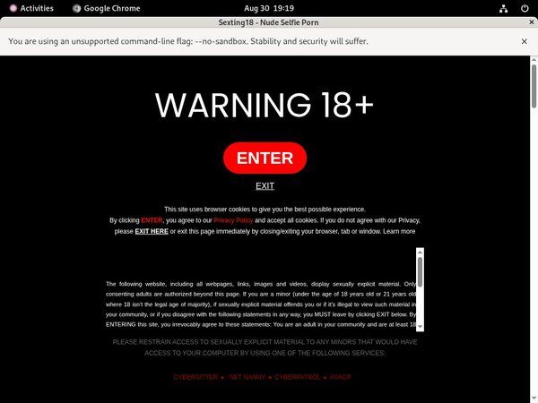 Sexting18.com With Credit Card Sexting18.com With Credit Card