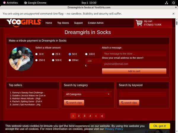 Socksindreamgirls Free Trial