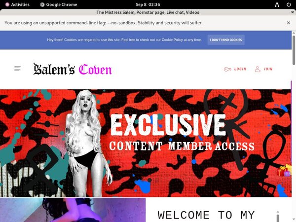 TheMistressSalem Account Trial