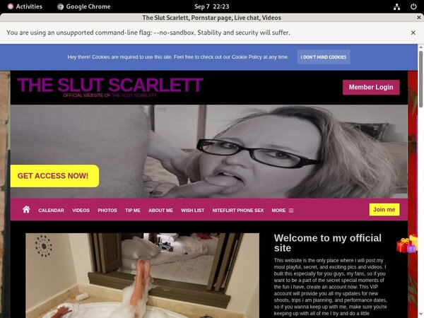 TheSlutScarlett Offer Paypal