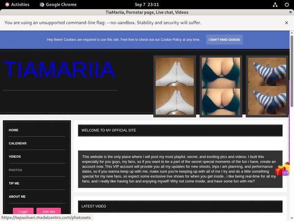 TiaMariia Webcam