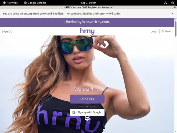 Uberhorny Sign Up Discount