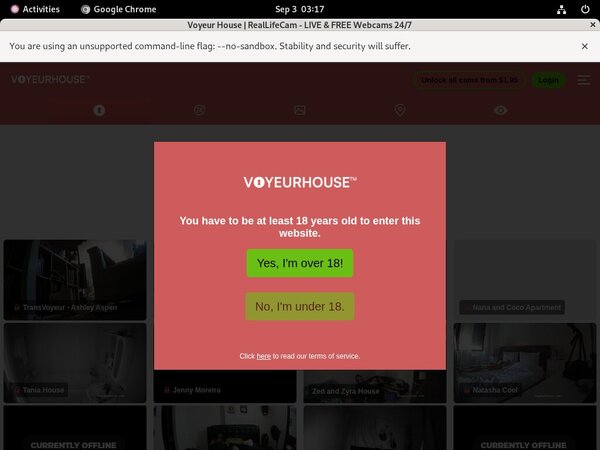Voyeurhouse.com Active Password