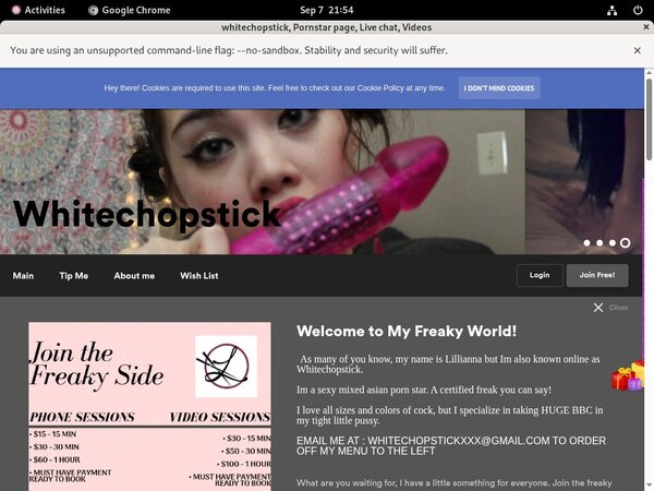 Whitechopstick By SMS