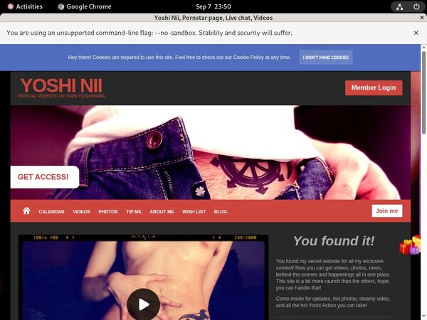 YoshiNii Paysite Discounts