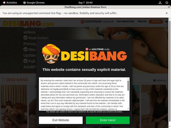 Desibang Valid Account