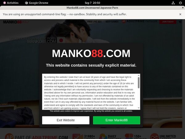 Manko 88 Account Information