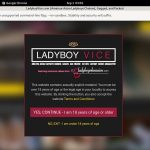 Free User For Ladyboyvice.com