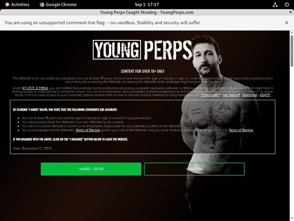 Youngperps Yearly Membership