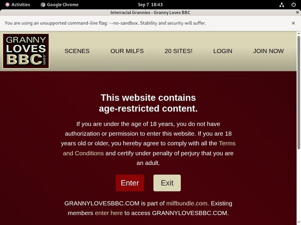 Free Granny Loves BBC Premium
