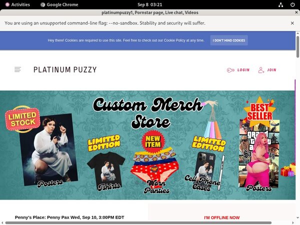 Platinumpuzzy1 Website Accounts